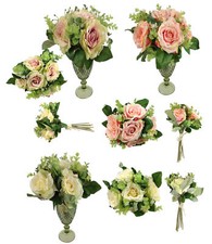 Rosen Bund 32 cm Seidenblumen