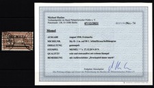 Memel 26 y II gestempelt mit