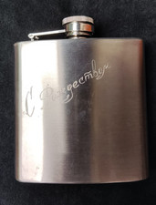 Flachmann aus edelstahl - flachmann,