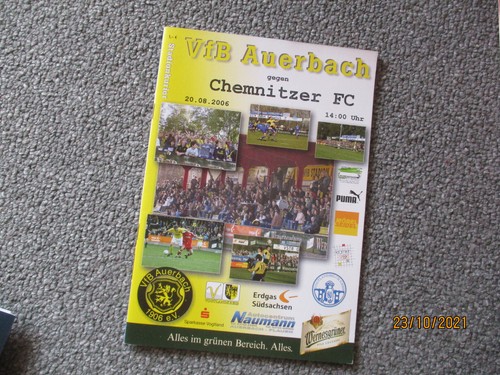 Programm vfb auerbach - ,