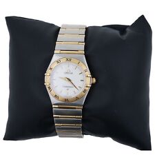 Omega Constellation Damen Armbanduhr Stahl Gold Swiss Made Markenuhr