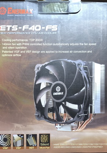 Enermax ets f40 cpu kühler - ets-f40-fs, cpu-kühler