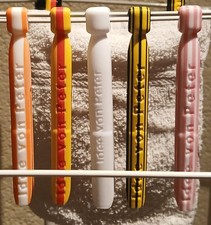 Wäscheklammer Rund, traditionelle Form, 6st., 3D Druck mit Rundkopf-Haken KuSt