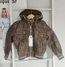 Kinder Jungen Lederimitat