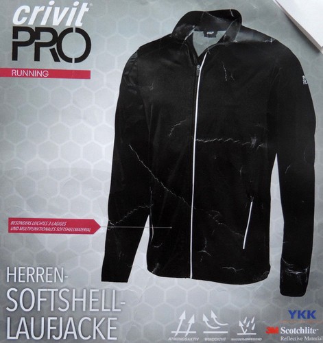 Herren softshell laufjacke - s, m