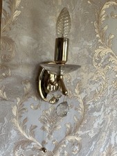 Wandleuchte Lampe Gold  Flurlampe Klassisch Kerzenleuchte