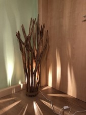 Treibholz Lampe 114cm natur