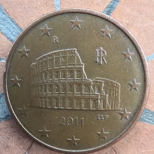 Eurocent münze italia - italia, 2011