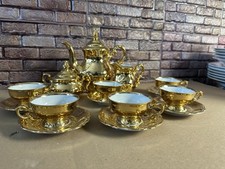 Vergoldete Retro Espressotasse