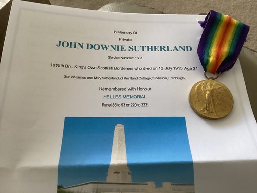 Ww1 victory medal dow - ww1,