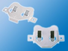 2x Kontakt Halterung | Oberflächenmontage | Knopfzellenhalter | 2032 /25 /20 /16