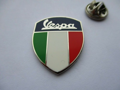 Vespa shield mod metal - vespa, badge
