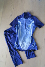 Fahrrad Bekleidungs Set Shirt + Hose XS 32 / 34