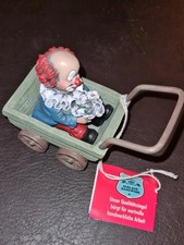 Gilde Clowns Figur Mit Wagen