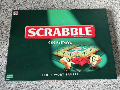 Mattel scrabble original - scrabble,