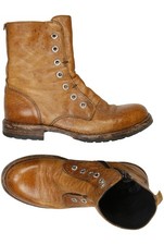 Moma Stiefelette Damen Ankle Boots Booties Gr. EU 36 Braun #wb9z5qm