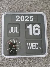 Karlsson Mini Flip Uhr mit Kalender