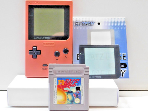 Nintendo gameboy pocket rosa - pocket,