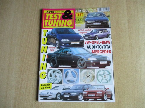 Autozeitschrift auto test - auto,