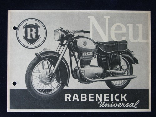 Original rabeneick prospekt - rabeneick,