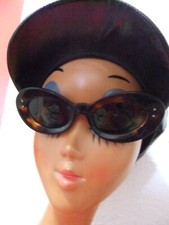 Damen Sonnenbrille vintage orig. 50/60er Jahre mit Tasche