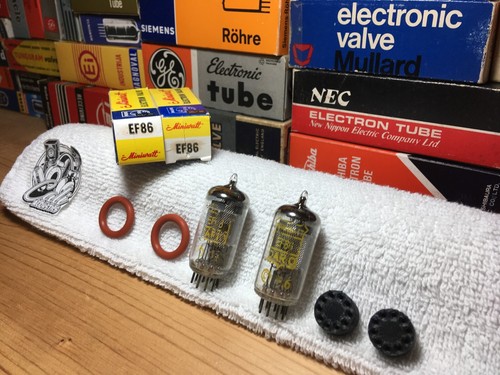Rare ef86 dario miniwatt - 2x,