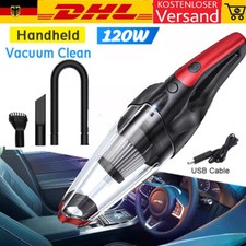Akku Handstaubsauger Kabellos Akku-Handstaubsauger beutellos für Auto Büro Haus