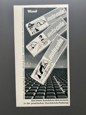 Wissoll auto-cola Autofahrer Schokolade Oldtimer 1969 Vintage Ad Werbung Reklame