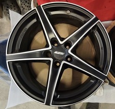 4 Stk Alufelgen - Alutec Raptr RR 808 B6 - 8Jx18H2 ET27 LK112 B6 schwarz Neu