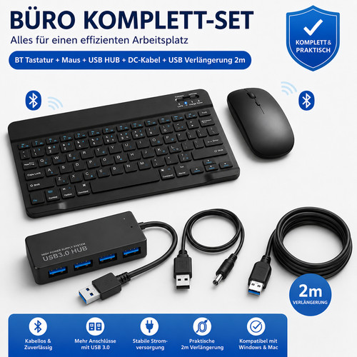 Büro komplett set bt - büro,