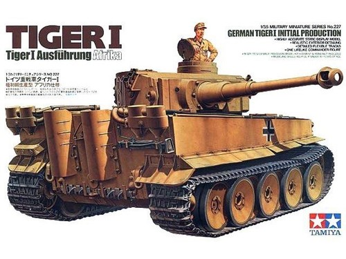 Tamiya 35227 tiger - i, initial