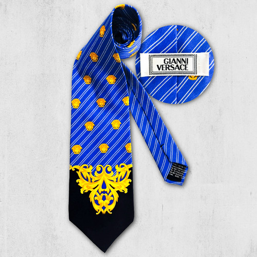 Versace krawatte seide - krawatte, vintage