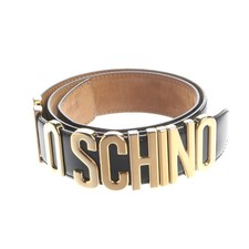 Gürtel Moschino Schwarz 44