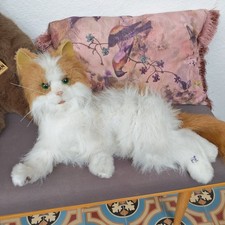 Hasbro FurReal Friends Lulu Katze Plüschtier Interaktiv 40cm Braun Weiß von 2009