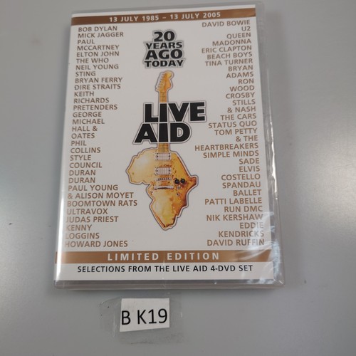 Live aid years - live, today