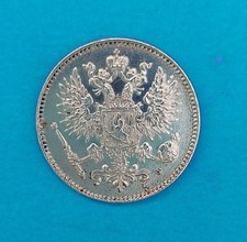 SILBERMÜNZE FINNLAND 50 PENNIÄ 1916