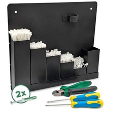 Kabelbinder Wandhalterung mit