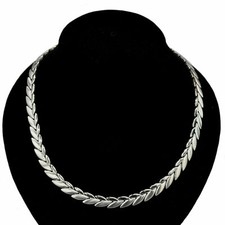 Edelstahl Collier Halskette