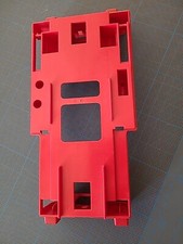 Playmobil Eisenbahn 4051  Lok Fahrgestell Chassi Rot Ersatzteil.