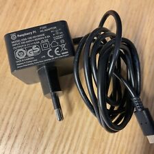 Offizielles Raspberry Pi 4 Steckernetzteil USB-C 5,1V/3A schwarz (EU)