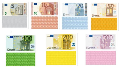Banknoten set geld - banknoten, 75%