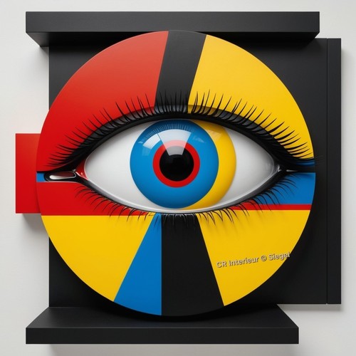 Abstrakte bauhaus kunst - abstrakte,