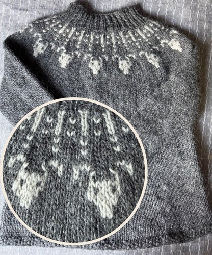 Islandpullover handgestrickt - islandpullover,