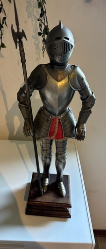 Antik metal ritterfigur - antik, /