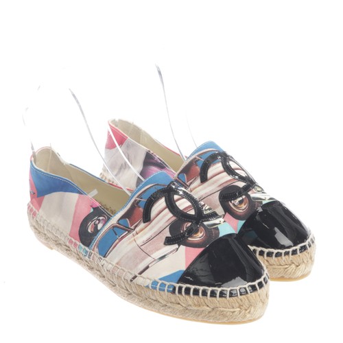 Espadrilles chanel mehrfarbig - espadrilles,
