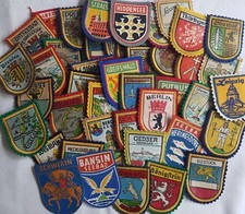 AUSWÄHLEN aus DDR Stoffabzeichen Aufnäher Souvenir Reiseandenken #001