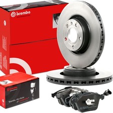 BREMBO Bremsenset Vorne Bremsscheiben Beläge für AUDI A6 Avant (4F5, C6) 321mm