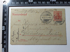 Brief - Kartenbrief Beuthen