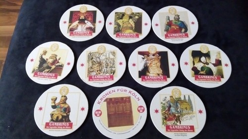 Bierdeckelsammlung klein und
