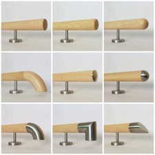 Handlauf Holz Ahorn Geländer